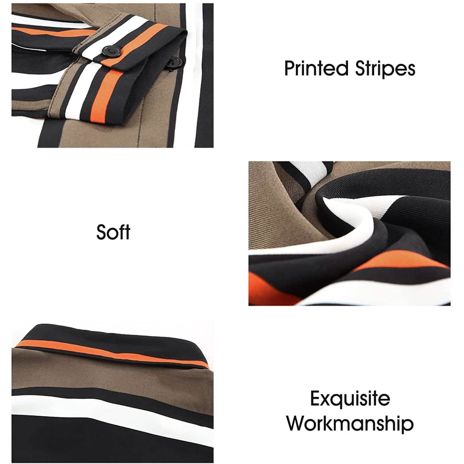 Womens V Neck Striped Roll up Sleeve Button Down Blouses Top DailySale