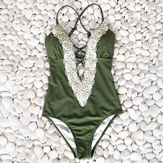 Women's Vintage Lace Bikini Bathing Suit DailySale