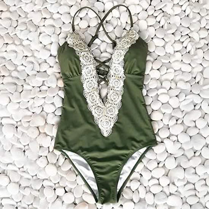 Women's Vintage Lace Bikini Bathing Suit DailySale