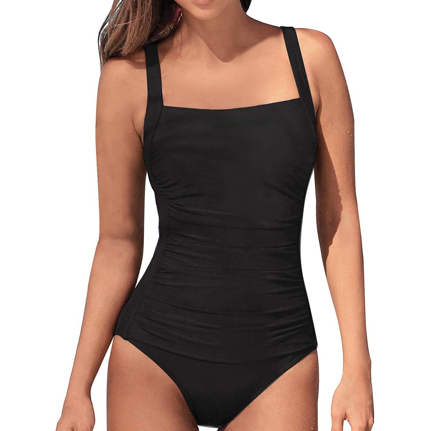 Women's Vintage One Piece Swimsuit DailySale