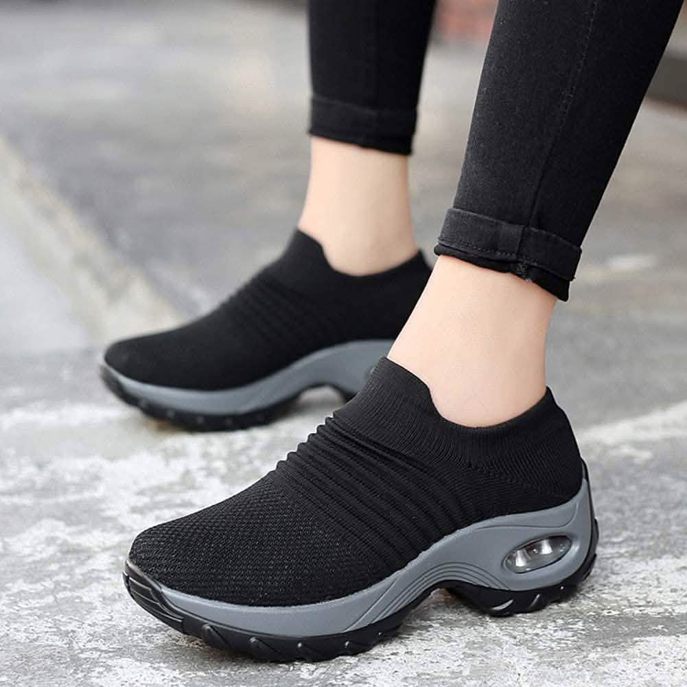 Women's Walking Shoes Sock Sneakers DailySale