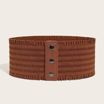 Women's Wide Belt Stretchy Dress Belts DailySale