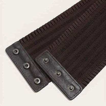 Women's Wide Belt Stretchy Dress Belts DailySale