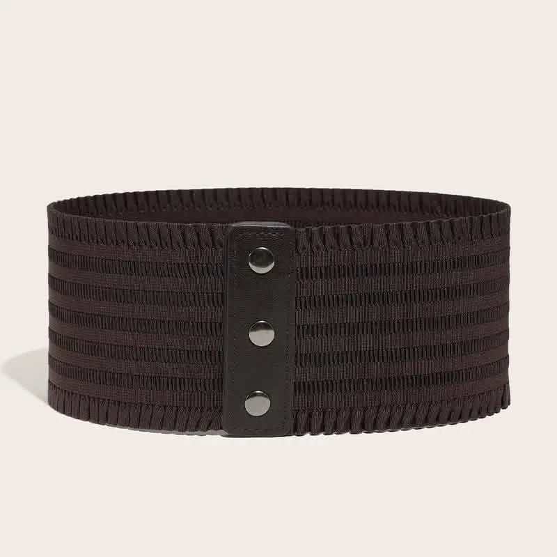 Women's Wide Belt Stretchy Dress Belts DailySale