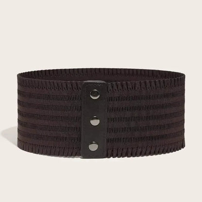 Women's Wide Belt Stretchy Dress Belts DailySale
