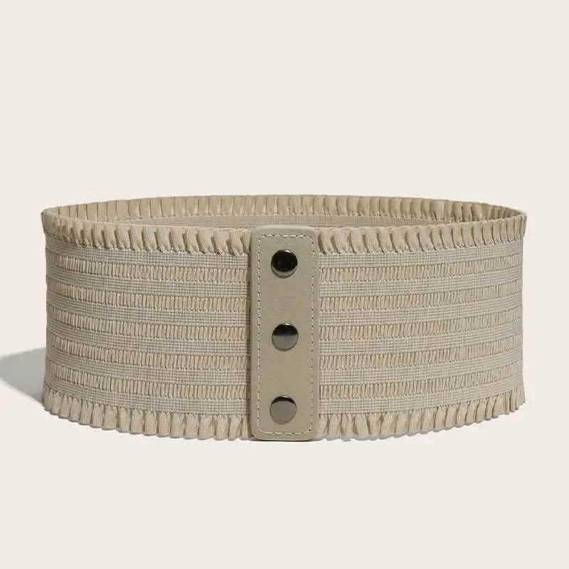 Women's Wide Belt Stretchy Dress Belts DailySale