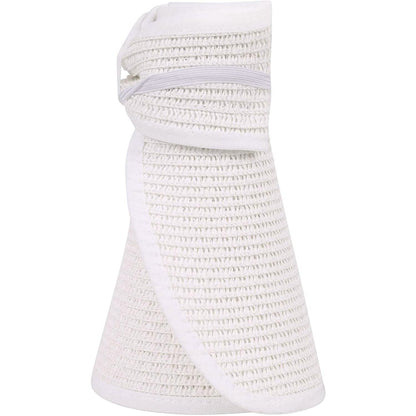 Women's Wide Brim Roll-up Straw Sun Hat Sun Visor DailySale