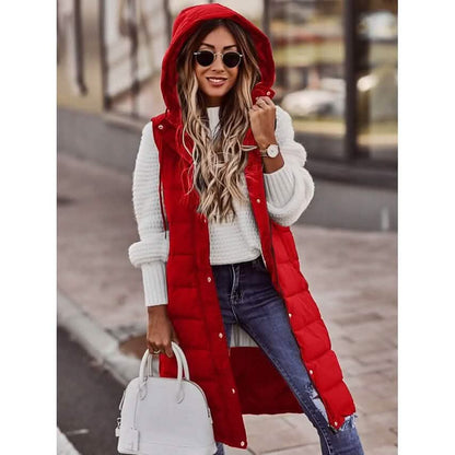 Women's Winter Jacket Vest Long Coat Regular Fit DailySale