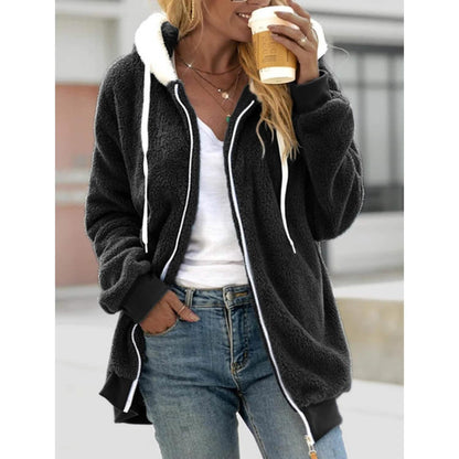 Women's Zip Fleece Hoodie Sweatshirt DailySale