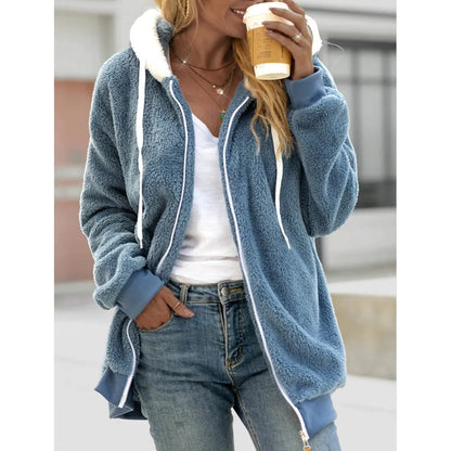 Women's Zip Fleece Hoodie Sweatshirt DailySale