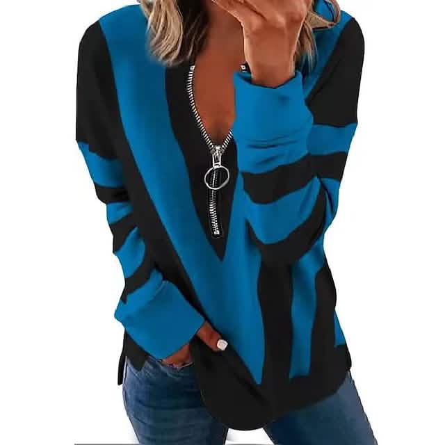 Women's Zip Shirt Long Sleeve DailySale