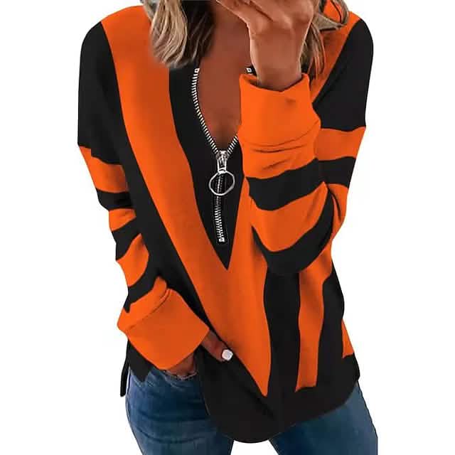 Women's Zip Shirt Long Sleeve DailySale