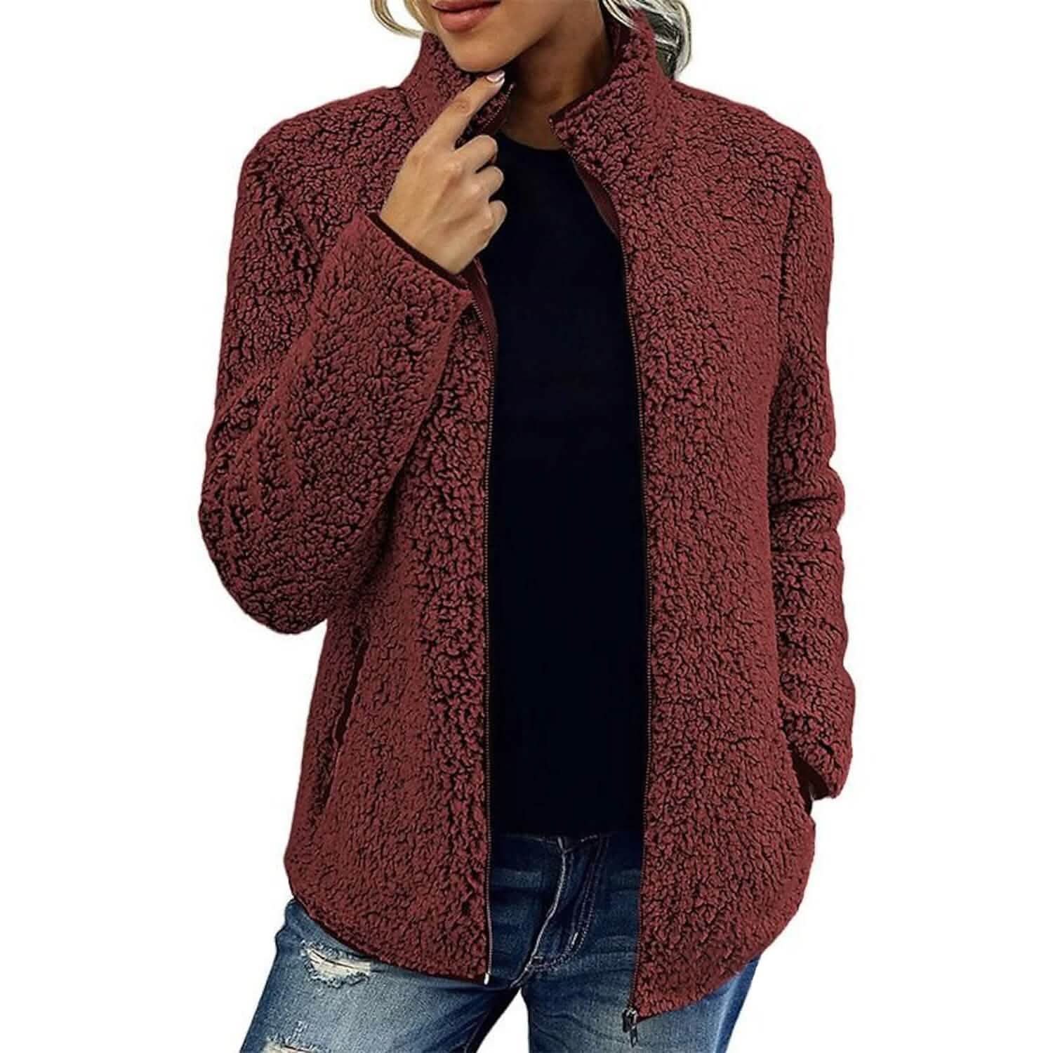 Women's Zip Up Jacket Long Sleeve DailySale