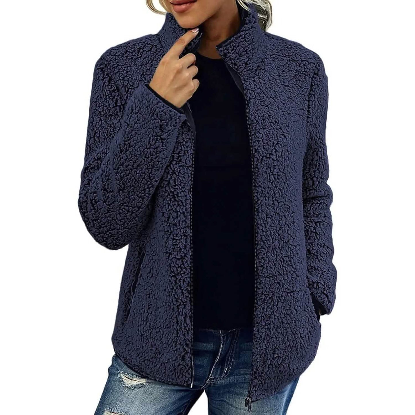 Women's Zip Up Jacket Long Sleeve DailySale