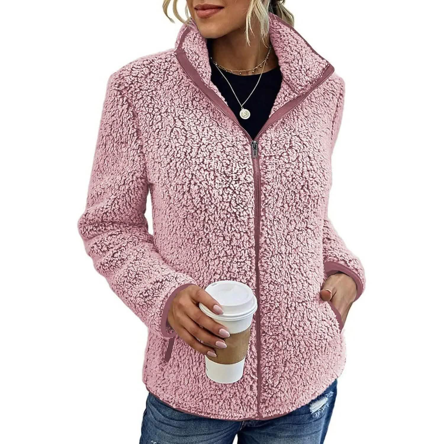 Women's Zip Up Jacket Long Sleeve DailySale