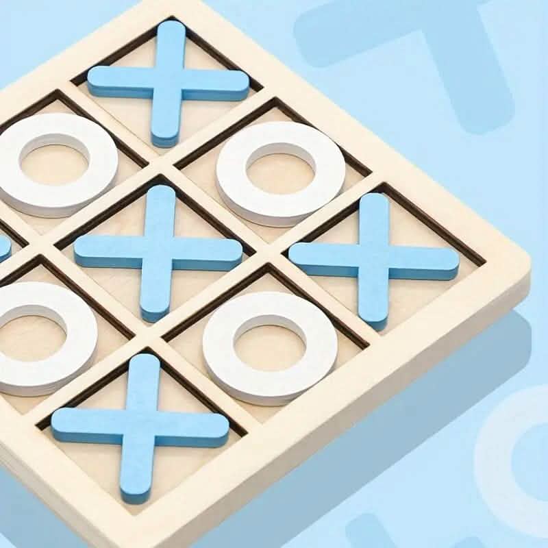 Wood Tic-Tac Toe XOXO Board Game DailySale