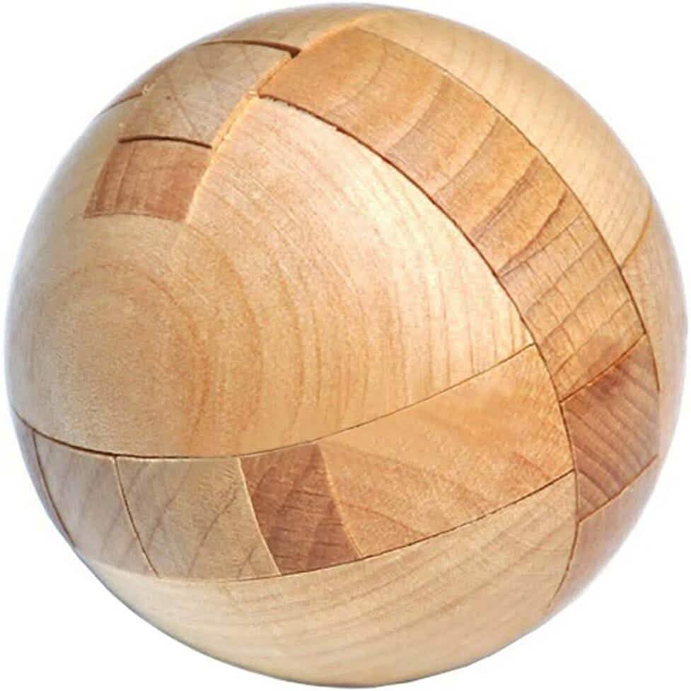 Wooden Puzzle Magic Ball Brain Teasers Toy Intelligence Game DailySale