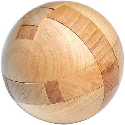 Wooden Puzzle Magic Ball Brain Teasers Toy Intelligence Game DailySale