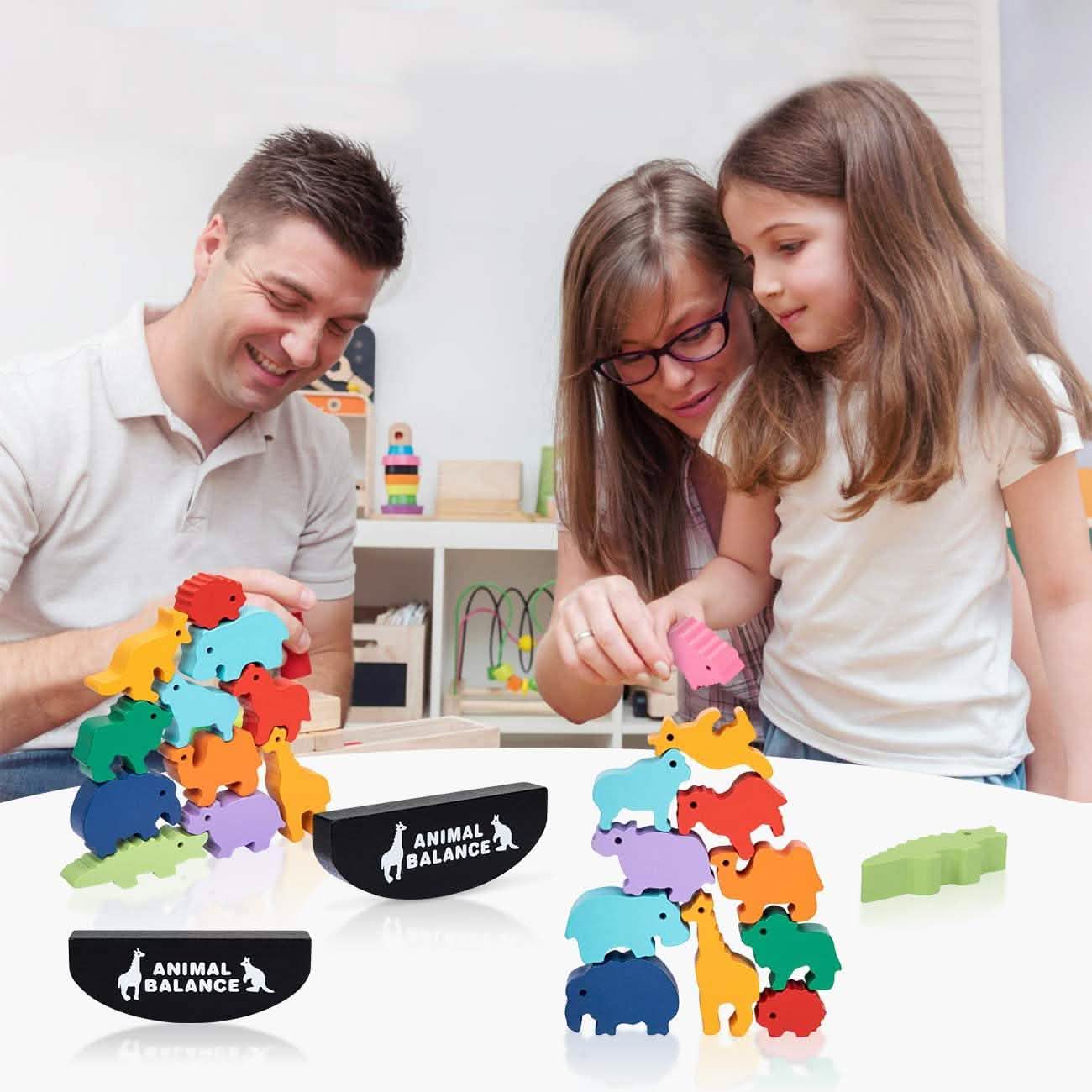 Wooden Stacking Toy for Kids DailySale