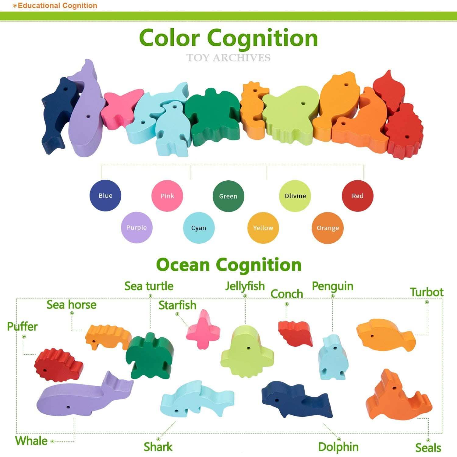 Wooden Stacking Toy for Kids DailySale