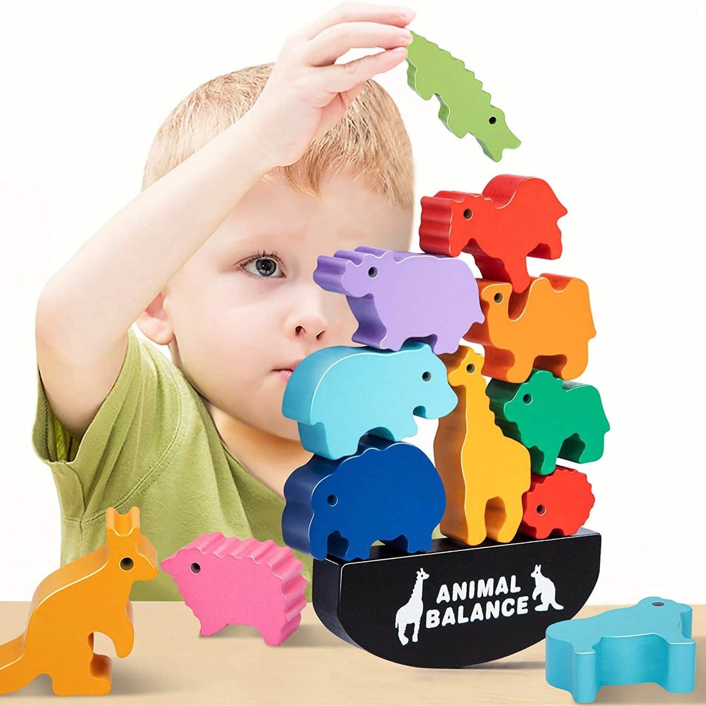 Wooden Stacking Toy for Kids DailySale