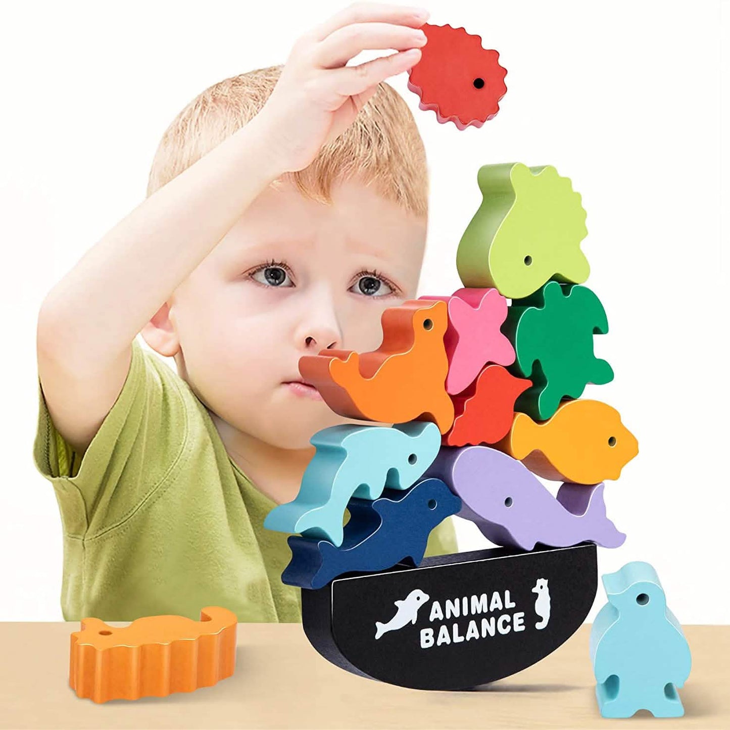 Wooden Stacking Toy for Kids DailySale