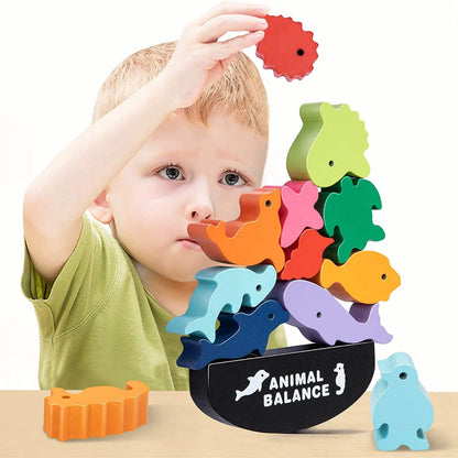 Wooden Stacking Toy for Kids DailySale