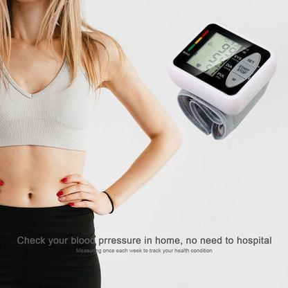 Wrist Electronic Sphygmomanometer Intelligent Electronic Blood Pressure Monitor DailySale