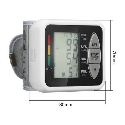 Wrist Electronic Sphygmomanometer Intelligent Electronic Blood Pressure Monitor DailySale