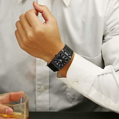 WWOOR Luxus Men Fashion Square Date Watch DailySale