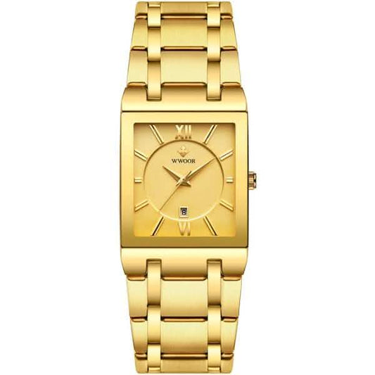 WWOOR Luxus Men Fashion Square Date Watch DailySale