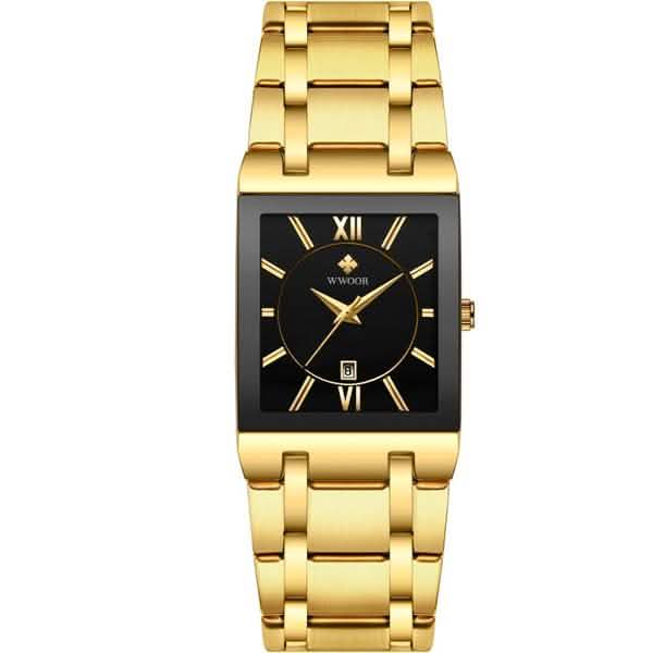 WWOOR Luxus Men Fashion Square Date Watch DailySale