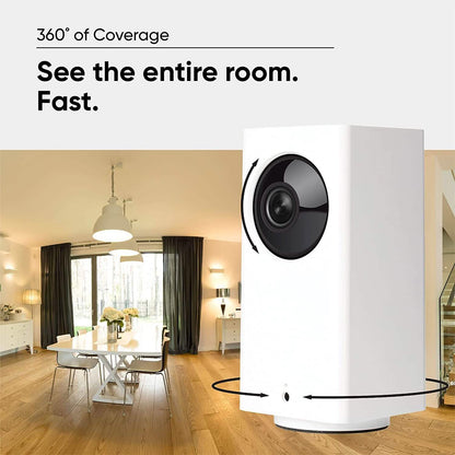Wyze Cam Pan 1080p Wi-Fi Indoor Smart Home Camera - WYZECP1 (Refurbished) DailySale