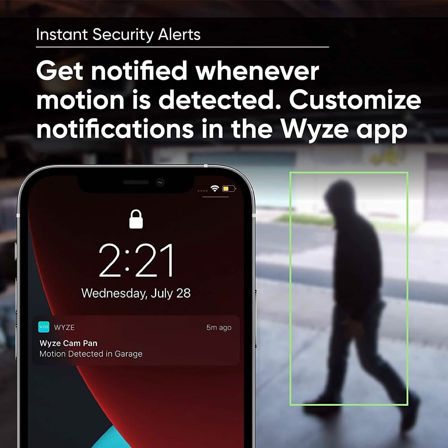 Wyze Cam Pan 1080p Wi-Fi Indoor Smart Home Camera - WYZECP1 (Refurbished) DailySale
