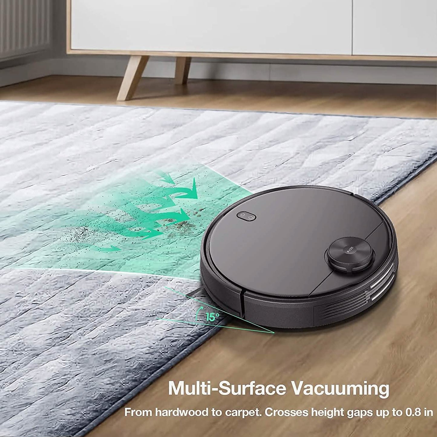 Wyze Robot Vacuum with LIDAR Mapping Technology (Refurbished) DailySale