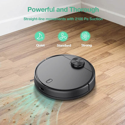 Wyze Robot Vacuum with LIDAR Mapping Technology (Refurbished) DailySale