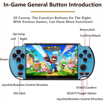 X7Plus Dual Joystick Portable Handheld Game Console DailySale