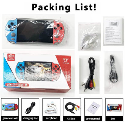 X7Plus Dual Joystick Portable Handheld Game Console DailySale