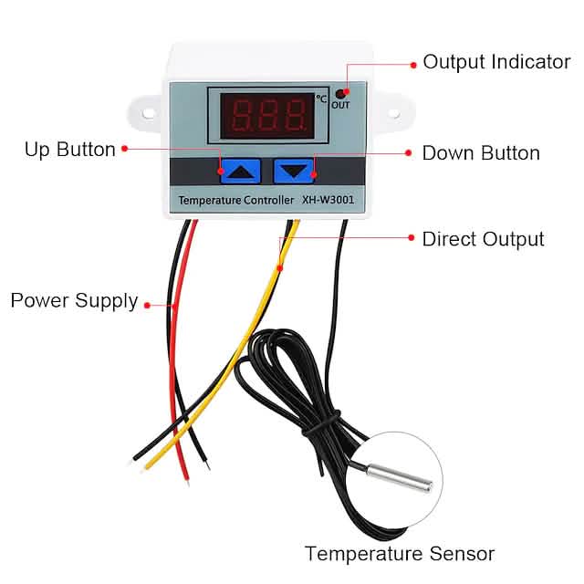 XH-W3001 Digital LED Temperature Controller DailySale