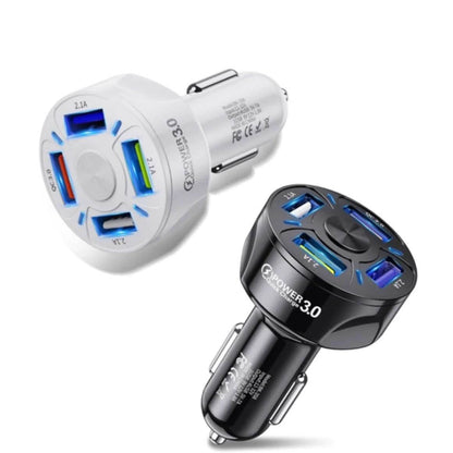XIA LED 4 Port Rapid Car Charger DailySale