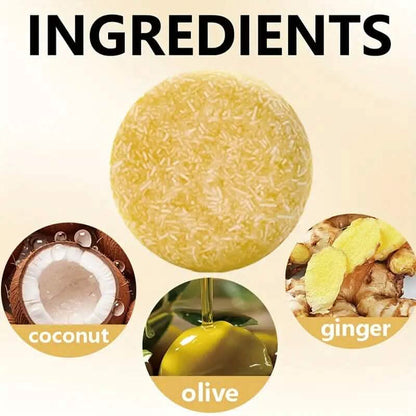 Xioimy Ginger Shampoo Bar 2.116oz DailySale