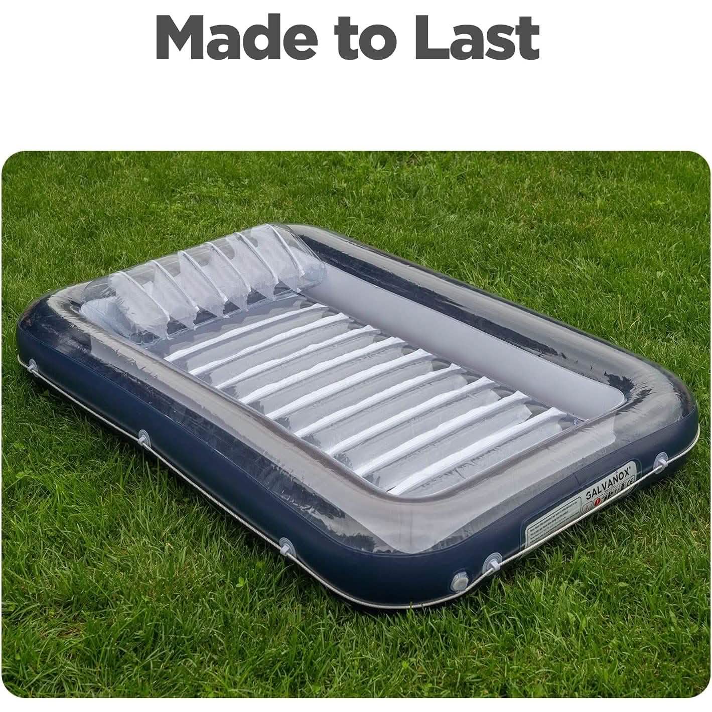 XL Floating Pool Bed, Inflatable Water Lounger Raft DailySale
