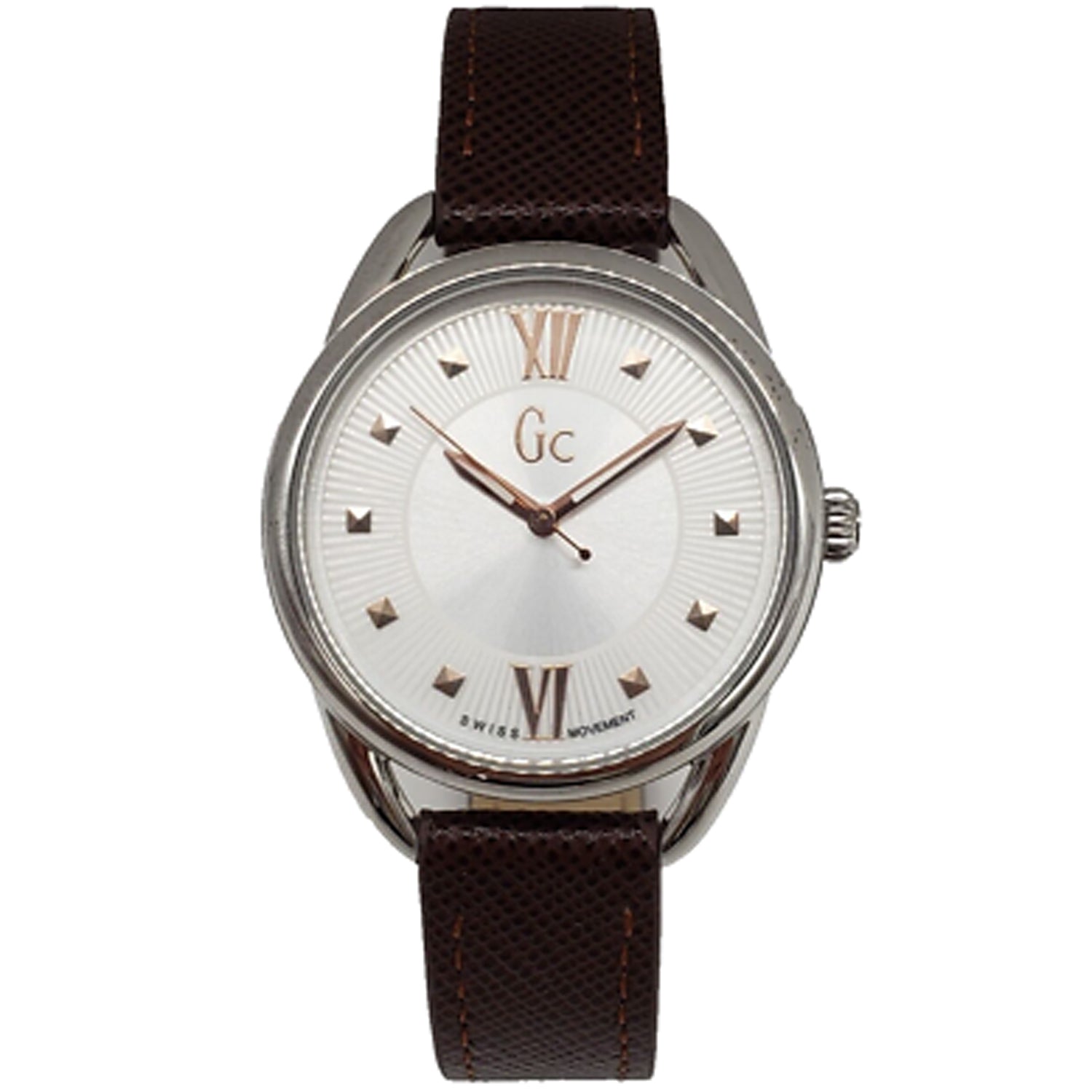 Guess Women's GC Brown Leather Bids.com