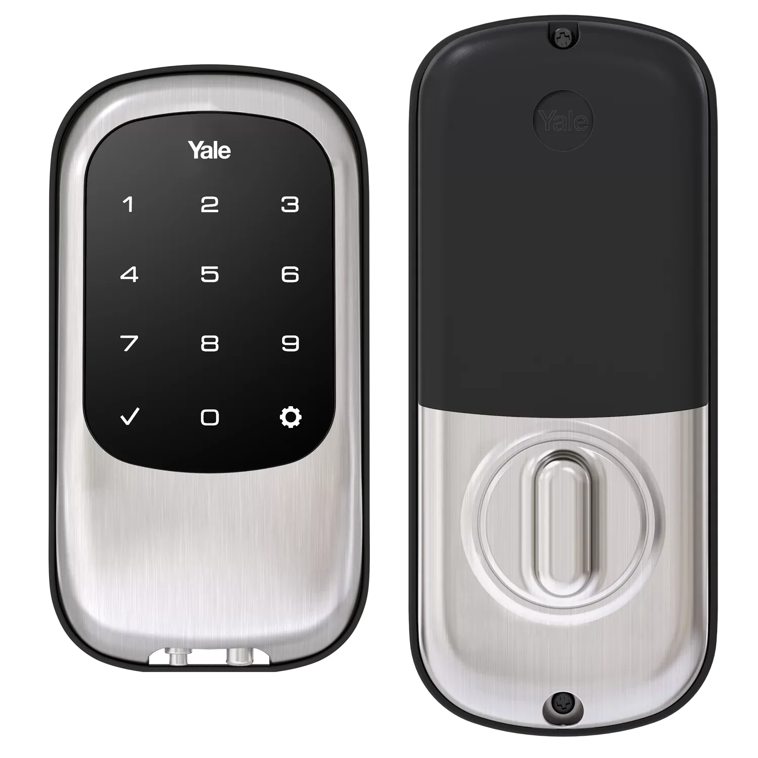 Yale Real Living Keyless Touchscreen Stand Alone Deadbolt Lock with Z-Wave YRD110-ZW-605 DailySale