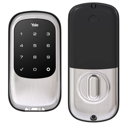 Yale Real Living Keyless Touchscreen Stand Alone Deadbolt Lock with Z-Wave YRD110-ZW-605 DailySale