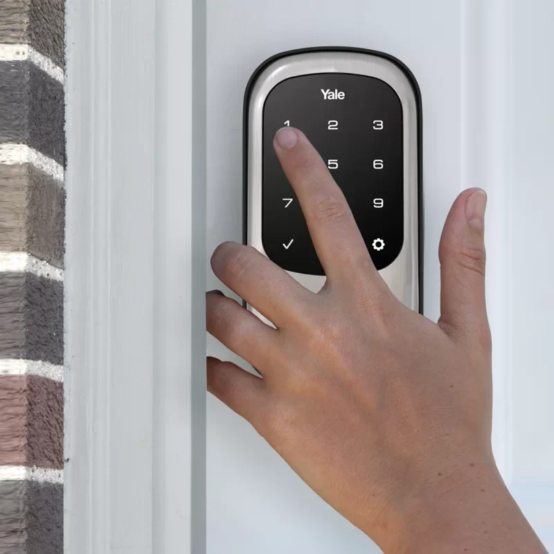 Yale Real Living Keyless Touchscreen Stand Alone Deadbolt Lock with Z-Wave YRD110-ZW-605 DailySale
