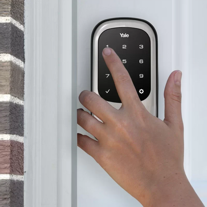 Yale Real Living Keyless Touchscreen Stand Alone Deadbolt Lock with Z-Wave YRD110-ZW-605 DailySale