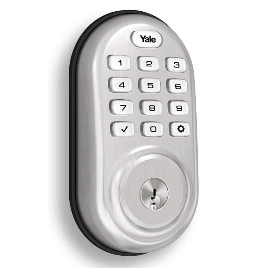 Yale Security Assure Keypad Door Lock Push Button YRD210-ZW-605 DailySale