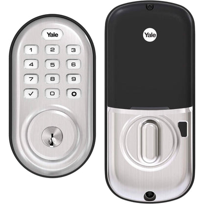 Yale Security Assure Keypad Door Lock Push Button YRD210-ZW-605 DailySale