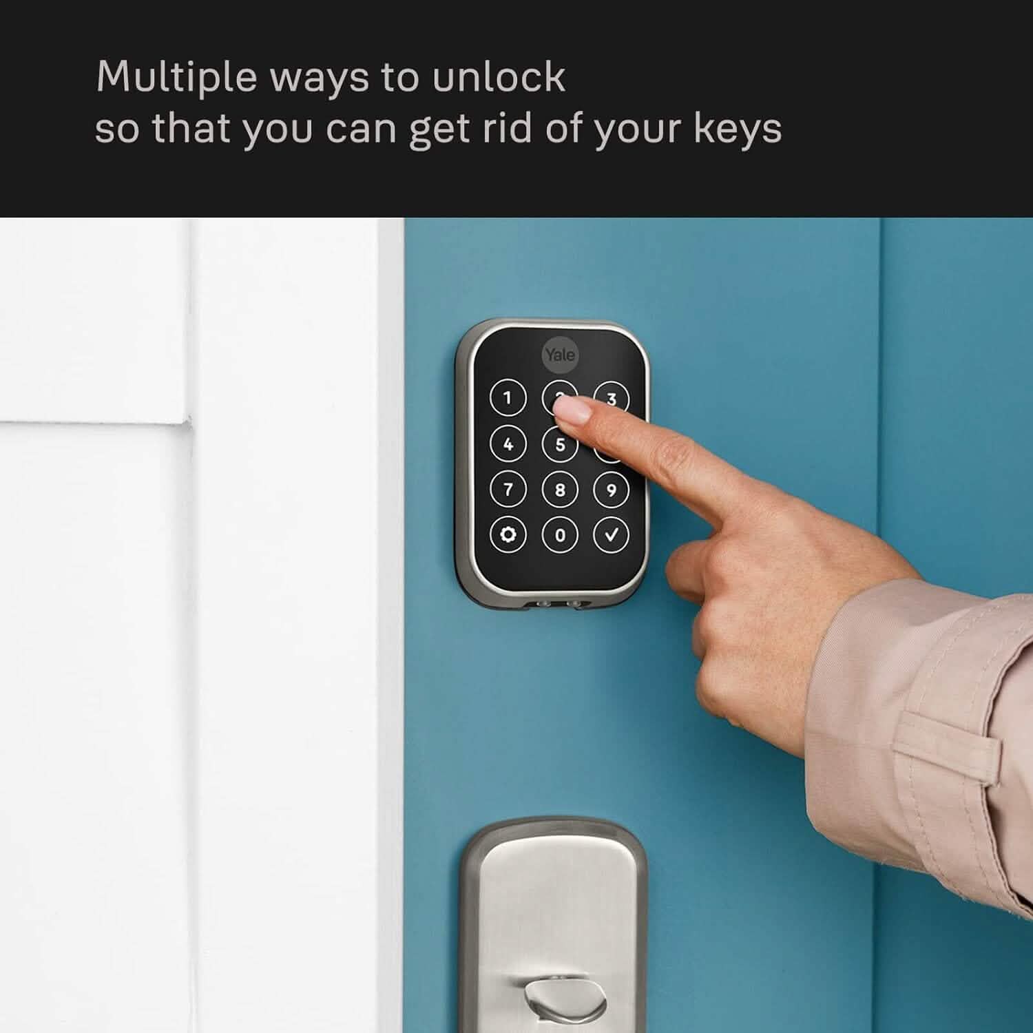 Yale Security Assure Lock 2 Key-Free Touchscreen Lock with Bluetooth  (Refurbished) DailySale